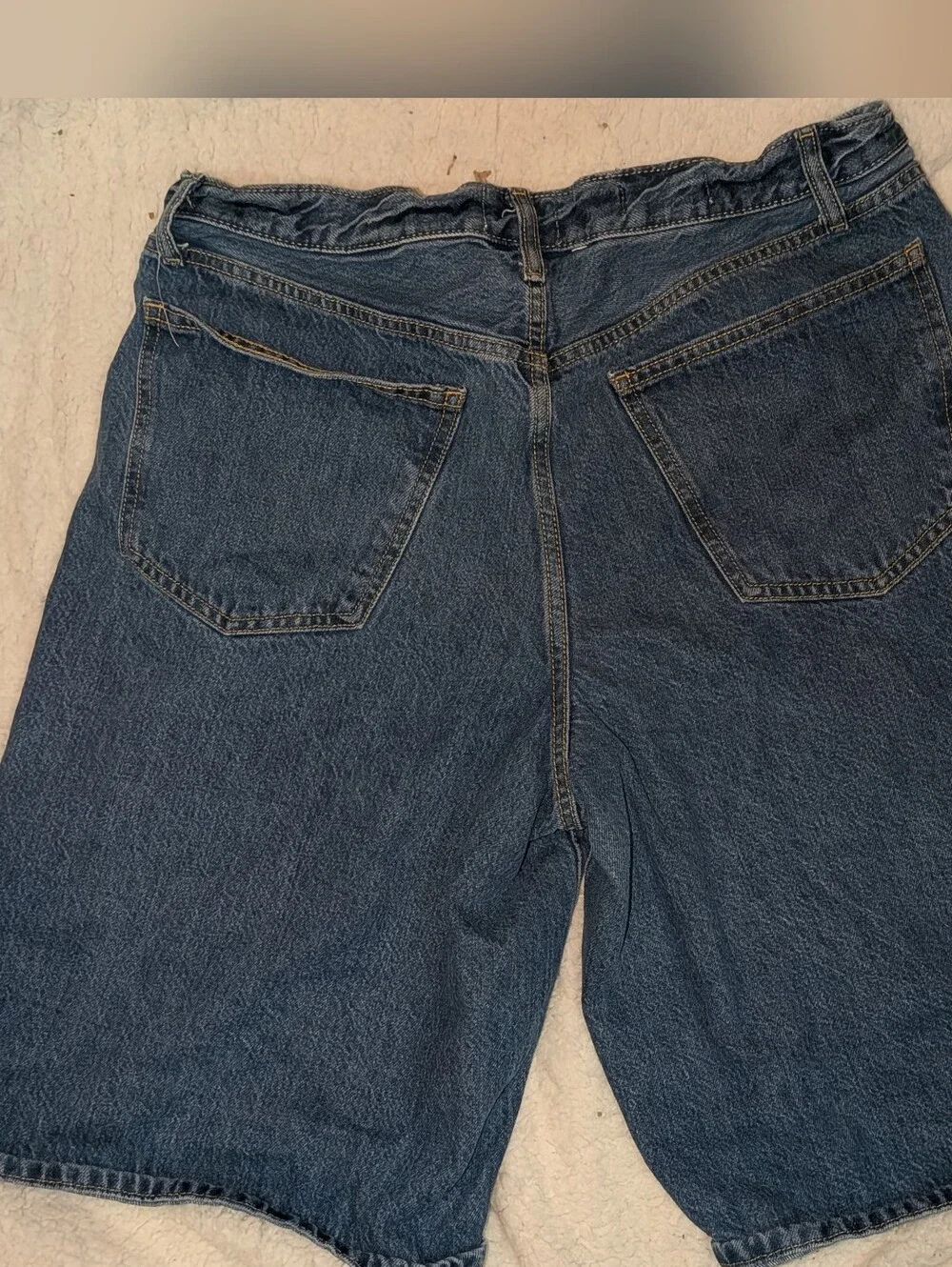 Universal Thread High Rise Long Denim Short - Women's Size 16